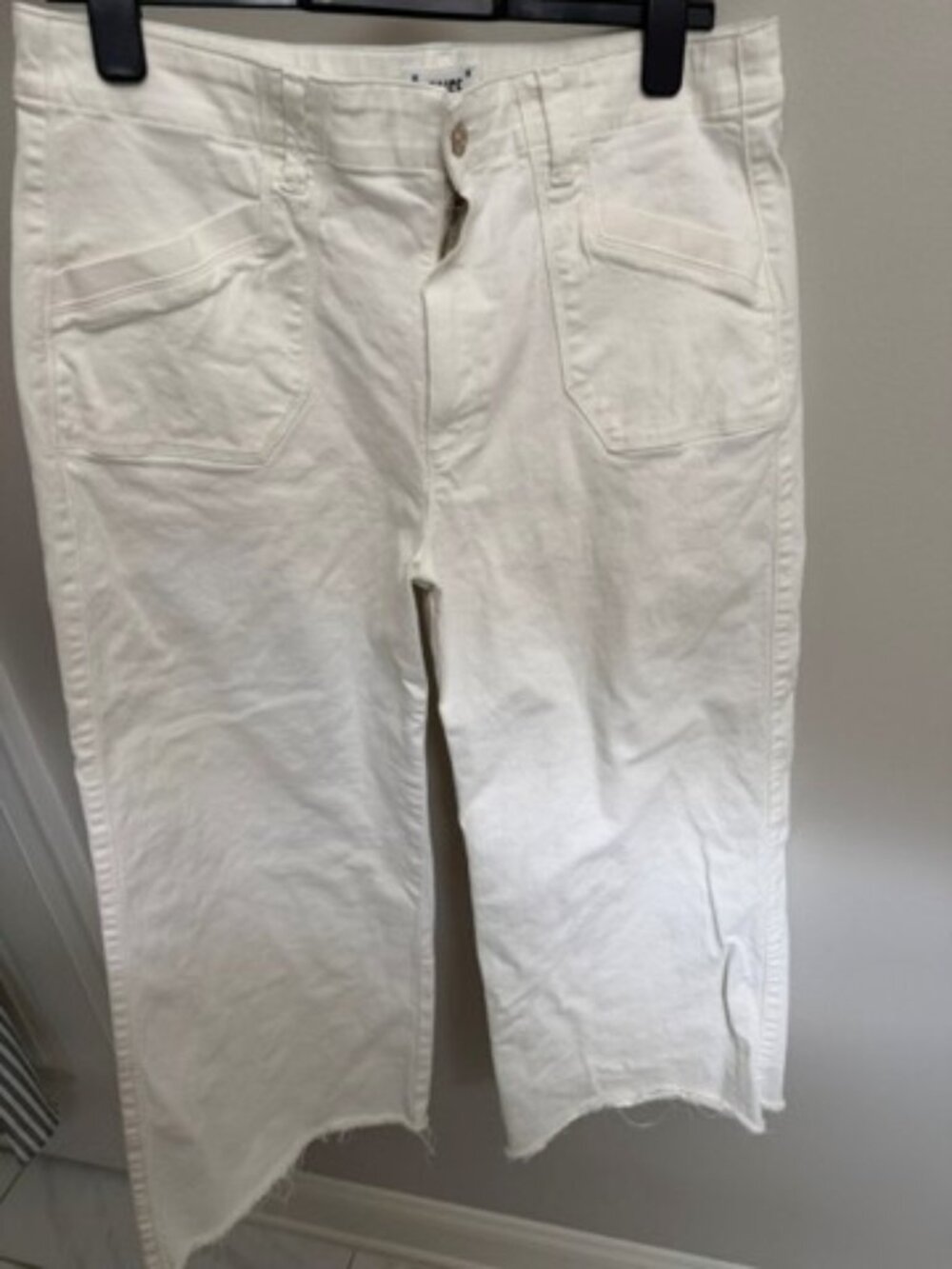 PAIGE white denim jeans